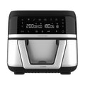 Cecofry Dual 9000 Digital and compact diet fryer for cooking without oil, with 9 L capacity, PerfectCook technology and separation to choose between two baskets with independent temperature control or a single tank.