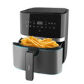 Cecofry Full InoxBlack 5500 Pro 5.5L 1700W Oil-Free Air Fryer, Diet and Digital, Touchscreen, Stainless Steel Finish, PerfectCook Technology, Thermostat, 8 Modes